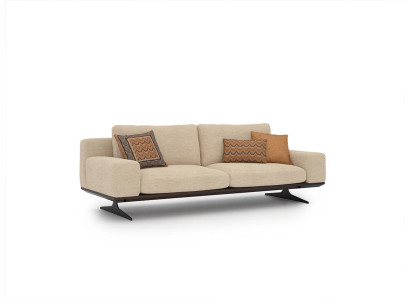 Dzīvojamā istaba Dīvāns Trīssēdvietīgs Dīvāns Tekstila mēbeles Piederumu dīvāns Dizainera mēbelesiekārtojums