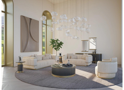 Sofas komplektā 3 gabalos dzīvojamajā istabā dizaina trīsvietīgā dīvāngarnitūra divvietīgais dīvāns