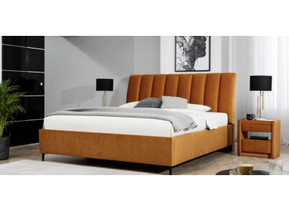 Luksusa sānu skapis ar spoguli, eleganta beige komoda, moderns mēbeļu dizains komplektā jauns
