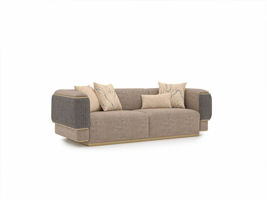 Sofas komplekts 4 gab. polster sofa dzīvojamajā istabā trīsvietīgs sofa moderns dizains krēslijs