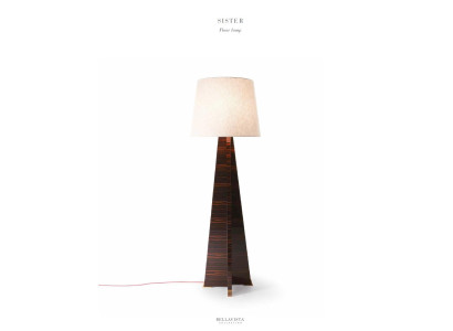 Dzīvojamās istabas stāvlampa varavīksnes stila lampu kolekcijai Bellavista.