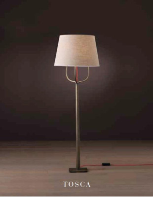 Stāvlampa brūna Grīdas lampa Lasīšanas lampa Stilīga stāvlampa Moderns.
