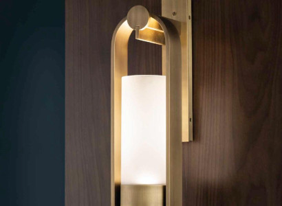 Dažādu zīmju sienas lampa sienas lampa koridorā ar izlasi un jaunu zelta krāsu