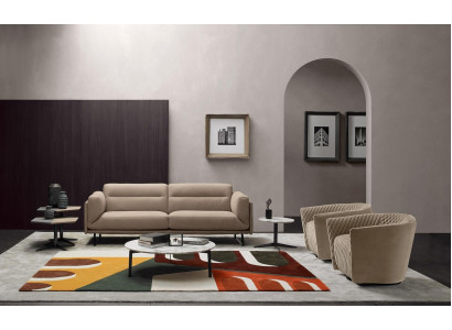 Sofas komplekts Dīvāni Polster Ledersofa Itāļu mēbeles Sofa Prianera