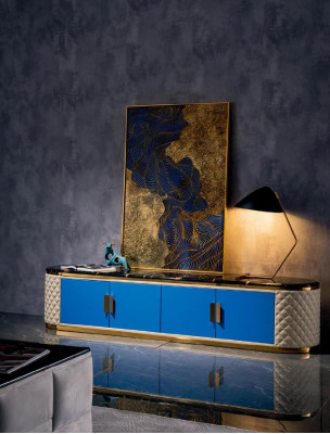 Komode Sideboard Gizmo Krāsnis Skapji Skapis Dizains