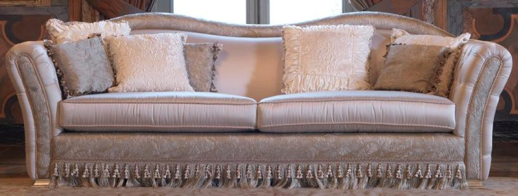 Chesterfield Klasiskais trīsvietīgs dīvāns Mājlietas dizains Tekstila dīvāns 3 sēdvietas Jauni