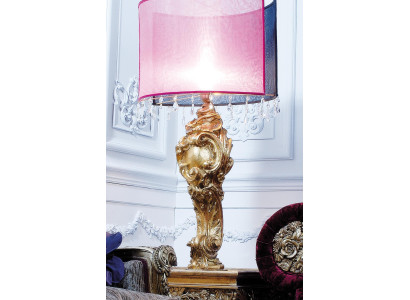Klasiskā rakstāmgalda lampa, statīvē stāvoša lampa baroka rokoko lampas stāvlampa
