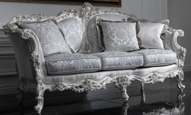 Chesterfield Klasiskais trīsvietīgais dīvāns Mājvieta Auduma dīvāns 3 sēdekļu dīvāns