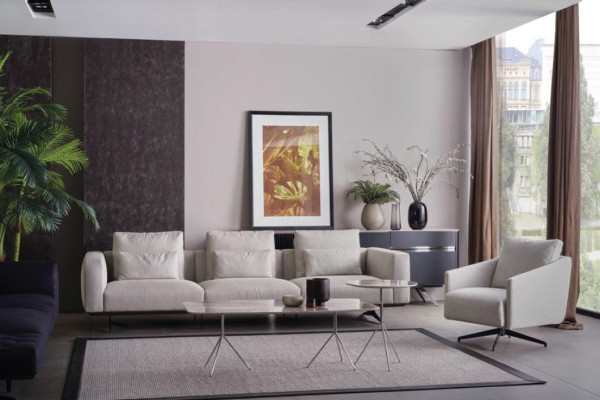 Sofas komplekts 4 1 2x sofa galds dīvāns dizains dīvāns Polster Sofas Modern