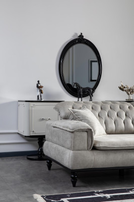 Chesterfield Luxus dīvāns Sofa xxl liels dīvāns Dreisitzer audums 3 sitzes dīvāni