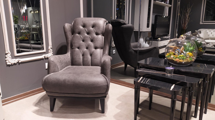 Chesterfield audiogrāmata ar blakusgaldu Lounge stūris 2 gabalas Krēsls Dīvāns
