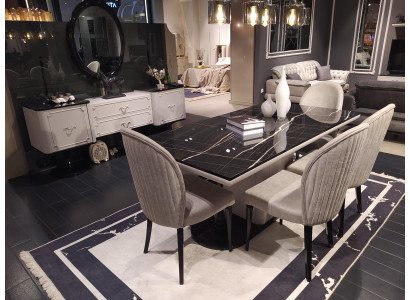 Luxusa galda dizains Galdi ēdamistabas mēbeles Galda dzīvojamā istaba 185x95