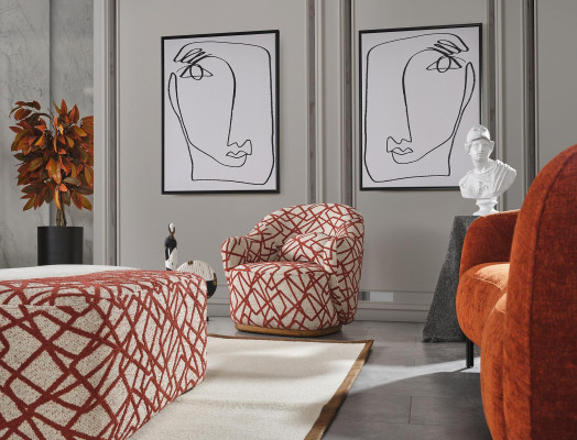 Sofasets 41 sēdvietu 3x pufi 5 gab. dizaina dzīvojamā istaba komplekta komplektā