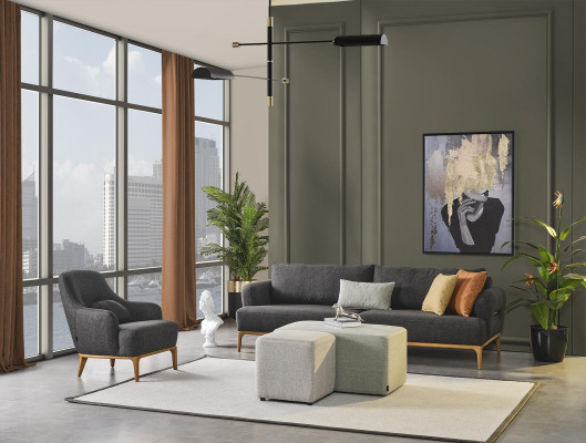 Dīvāns 4 sēdvietas luksusa dizaina dīvāni luksusa polstermēbeles moderns 274cm