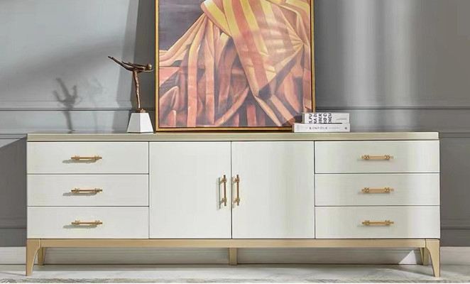 Sideboard Kommode Designer Luxury Cabinets Wood White Dressers Cabinet