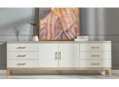 Sideboard Kommode Designer Luxury Cabinets Wood White Dressers Cabinet