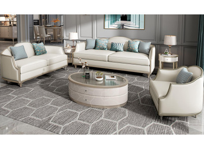 Sofas komplekts 3+2+1 vieturis dīvāns sēdeklis čaula puse moderns komplekts