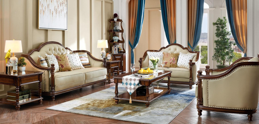 Sofas komplekts 3 + 2 + 1 sēdētspēja dīvāns Couch set Lērija Couchen klasiska
