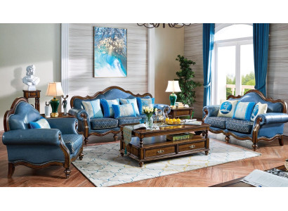 Ādas dīvāns Dīvānu komplekts 3+2+1 vietnes Komplekts Dīvāns Dīvāns Couch Sofa