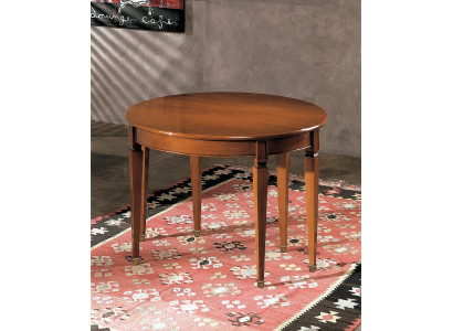 Ēdamgalds Luxury Round Table Solid Wood Italy New Dining Room Tables Round Furniture