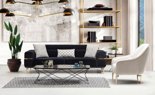 Krēsla vienvietīgs luksuss. Pamatnes dizains Tekstils Sēžamvieta Audums Moderns