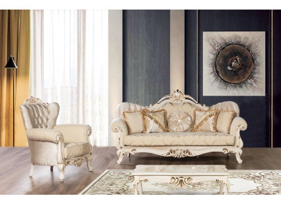 Sofas komplekts 3+1 vietā Sofa Couch komplekti dīvāni Polster materiāls audums  Textil Nea