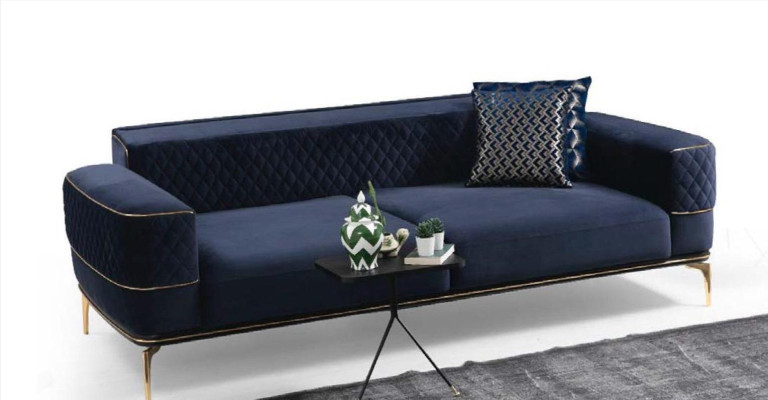 Sofas komplekts dīvāns Luxus krēsls 3+3+1 sēžamvieta Komplekts Moderns