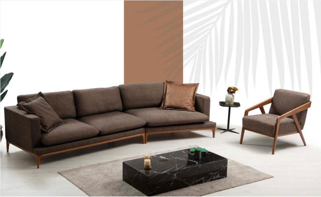 Sofas stūra dīvāns krēsls dīvāns stūris mājas krēsli luksusa kresls komplekts auduma jauns