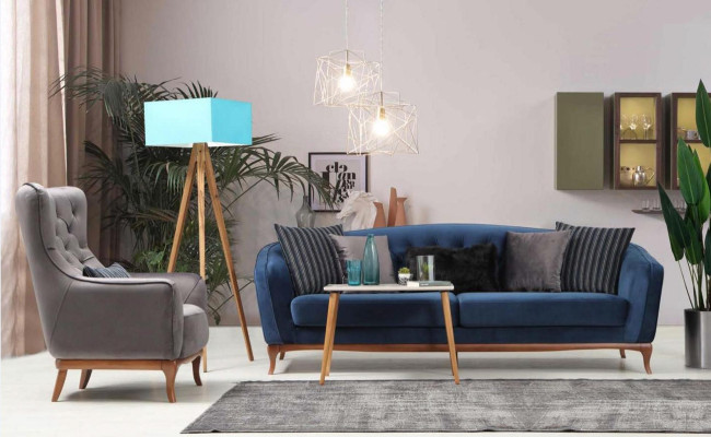 Sofa komplekts Dīvāns komplekts Dīvāns 4+1 Sēdvietu Materiāls Česterfīlds Pildspalva Zīda komplekts