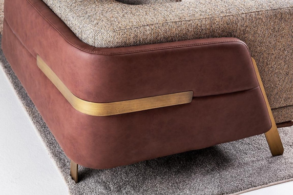 Luksusa dīvāns 4-vietīgie dīvāni Moderni mīkstajie dīvāni Tekstila dizainera dīvāns Jauns