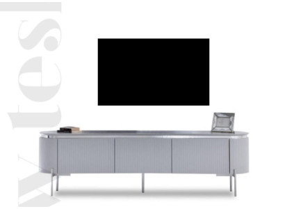 TV skapis pelēkiem Luxury