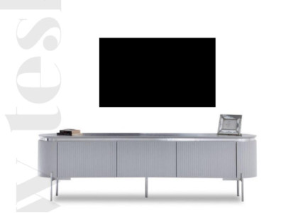 TV skapis pelēkiem Luxury