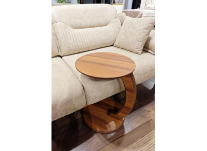 Papildu galds no augstas kvalitātes MDF šķiedra plāksnes brūns dzīvojamais istaba galds