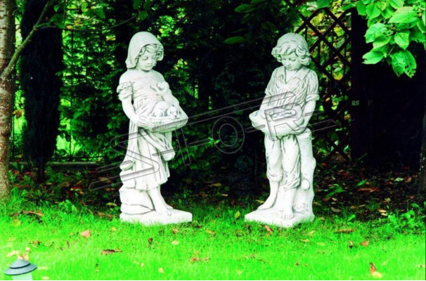 120 cm meiteņu figūras statuja skulptūras dārzs