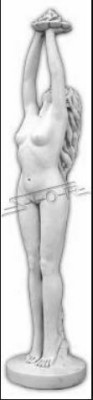 163cm Dekoratīva skulptūra dizaina figura statuja dārza figūras statujas