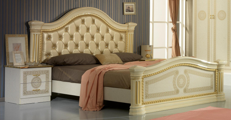 Guļamistabas gulta Chesterfield divguļamā gulta Polster Chesterfield Baroka Rokoko