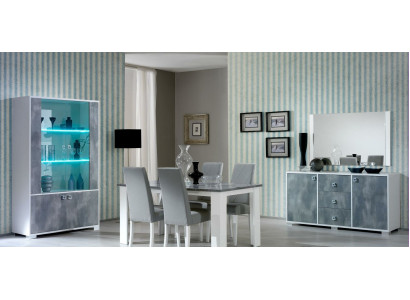 Moderns ēdamgalds Koka galds Galda 160x90cm Ēdamistaba Ražots Itālijā Dizains Jauns