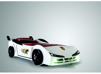 Racing car auto bed mattress children's bed car bed children's room furniture