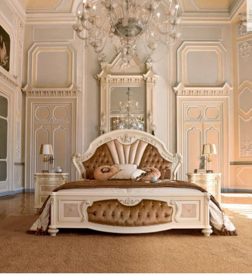 Chesterfield gulta Divgulta luksusa audums guļamistaba Bēšā Gultas.