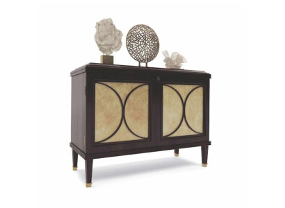Komoda Sideboard Luksusa skapji Komodes dzīvojamā istaba Koks Brūns Mēbeles