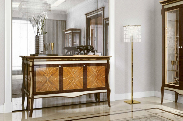 Sideboard Kommode Luxury Skapji Kommode Dzīvojamā Istaba Koka Mēbeles