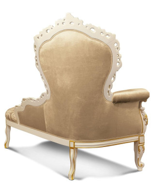 Chaiselounge Guļ Chaise Chesterfield Dīvāns Beige Lounge Sēdekļa Pārvalks