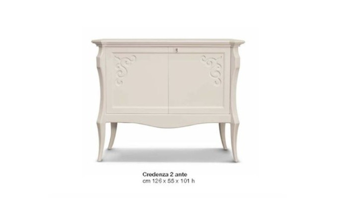 Sideboard komoda luksusa skapji komodes dzīvojamā istaba koka mēbeles balts
