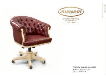 Griezamais krēsls VADĪTĀJA krēsls Krēsls Izcilība birojā Griežamie krēsli Chesterfield Sarkanā krāsa