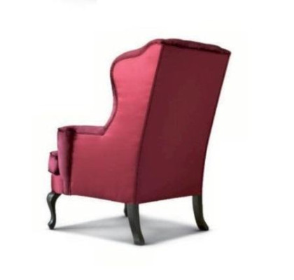 Krēsla Luxus Sitzer Sitz 1 audums Sarkanais Chesterfield dzīvojamā istaba mēbeles