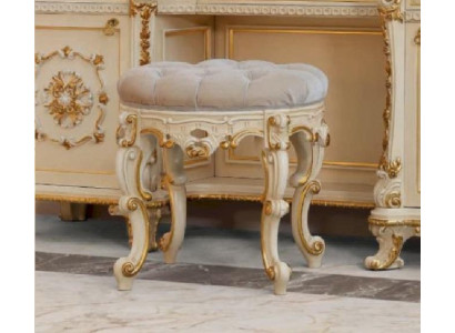 Hocker Chesterfield Luksusa palīgstabu krēsls Krēsls Polster guļamistaba