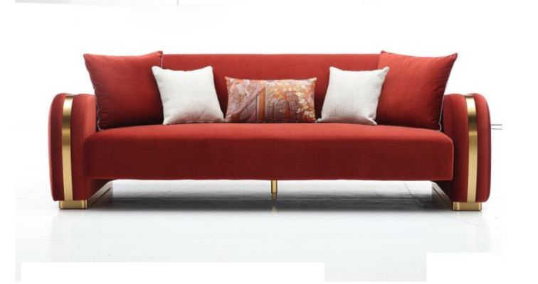 Sofas komplekts 3 vietām dizaina dīvāns Luxus grupā jaunais apmetnis
