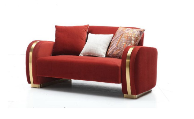 Sofas komplekts 3 vietām dizaina dīvāns Luxus grupā jaunais apmetnis