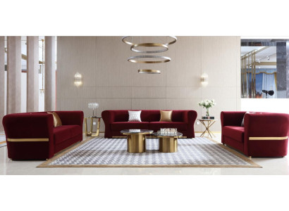 Sofa komplekts 4+3+2 sēdvietu dīvāns dzīvojamai telpai dizains Moderns Jauns sofa