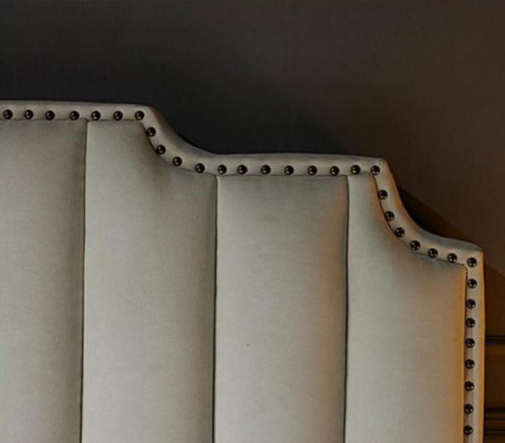 Gulta 180x200cm ādas guļamistabas mēbeles Luksusa modernās gultas viesnīcas mēbeles Jaunas